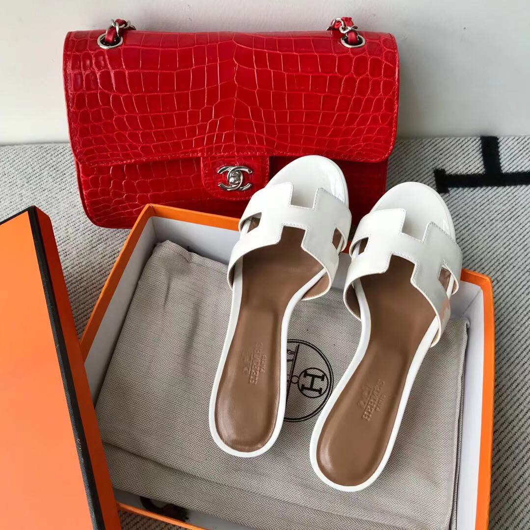 에르메스 올수공 오아시스 슬리퍼 샌들 페이던트 09